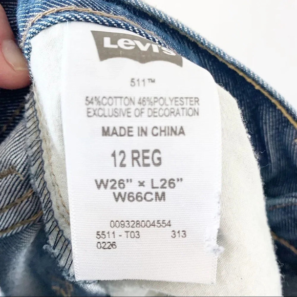 ‎Levi’s Jeans Youth 12R - Picture 7 of 8
